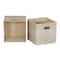 6 Pack Household Essentials 11" Fabric Storage Bins